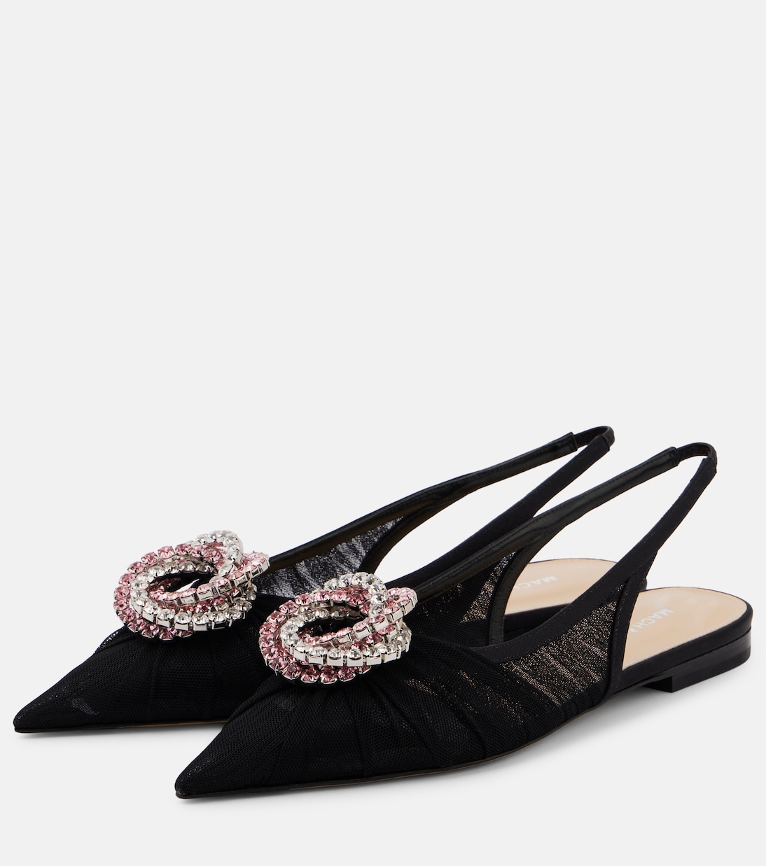 Galaxy tulle slingback flats | Mach & Mach