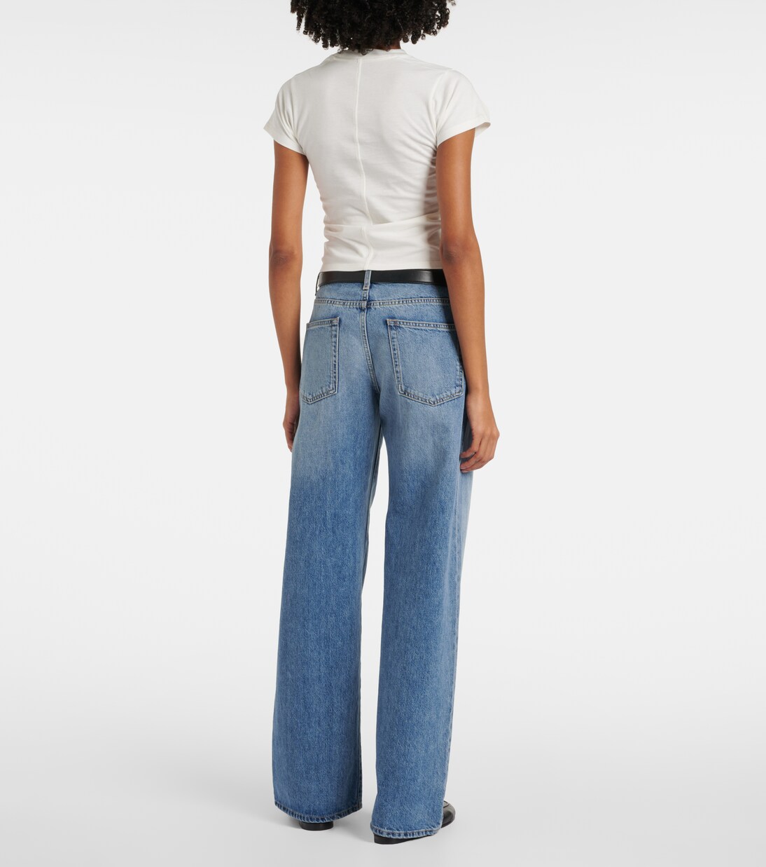 Tommy cotton and silk top | The Row