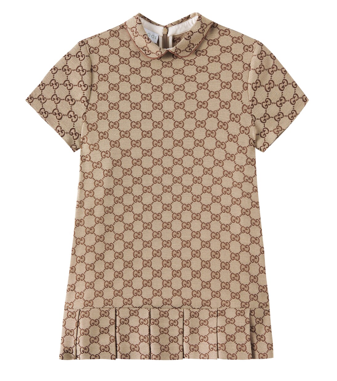 GG canvas pleated dress | Gucci Kids