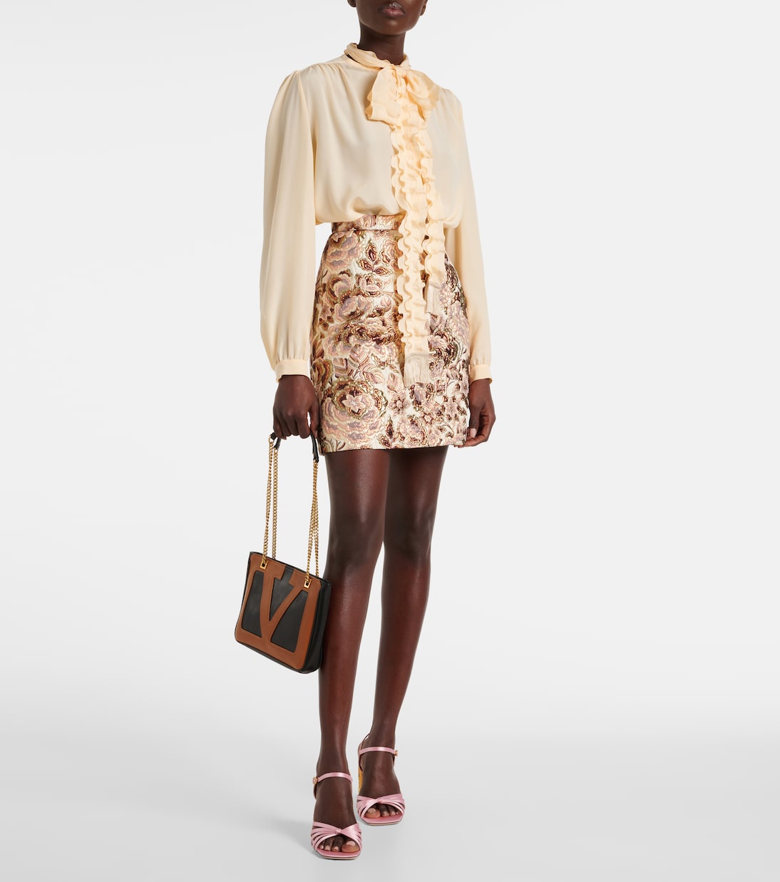 Chemise en crêpe de soie | Valentino