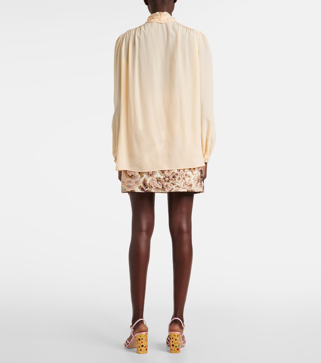 Chemise en crêpe de soie | Valentino