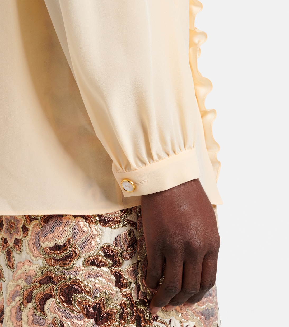 Chemise en crêpe de soie | Valentino