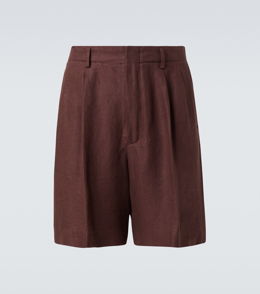 Joetsu linen Bermuda shorts | Loro Piana