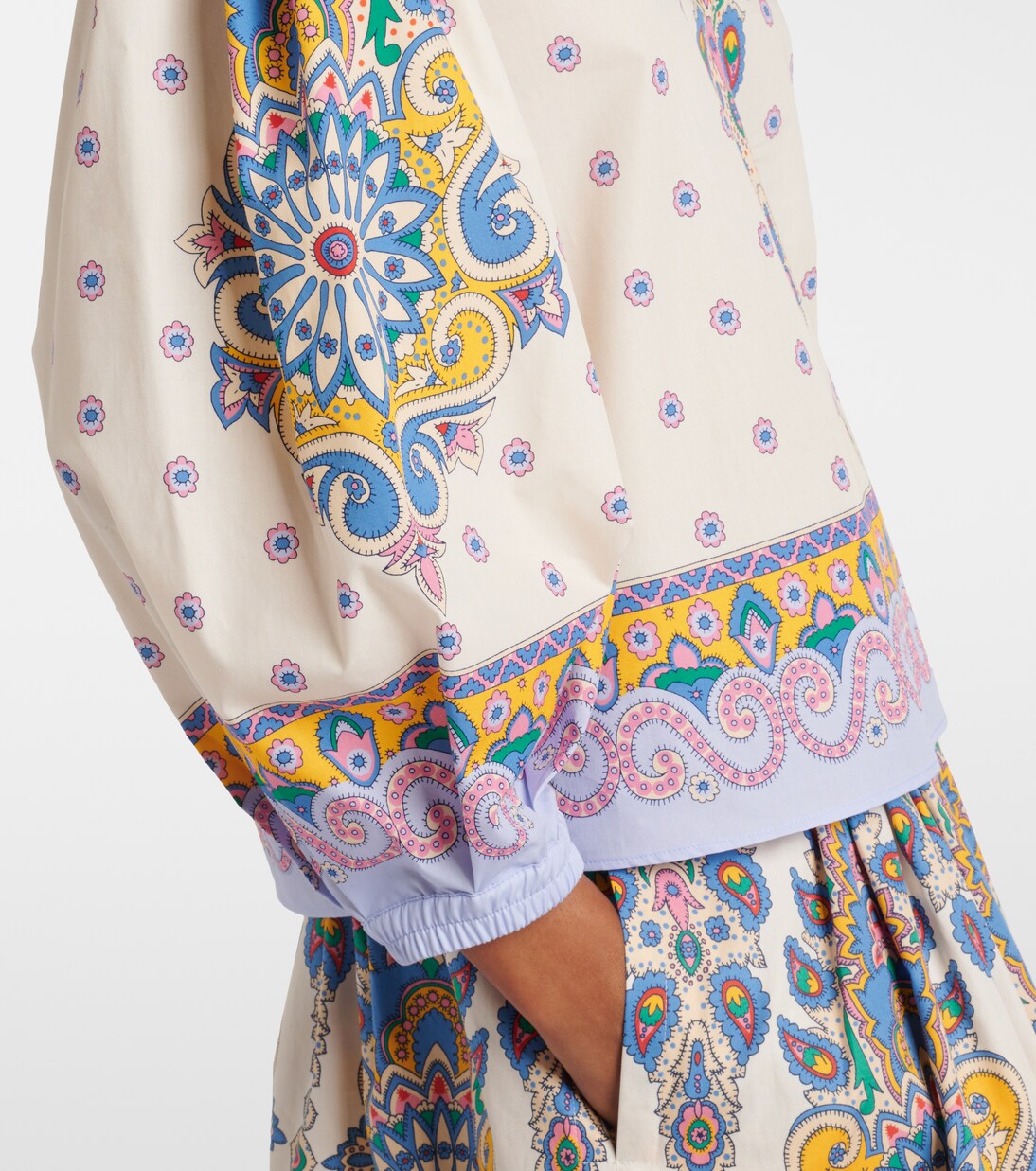 Bedrucktes Top aus Baumwolle | Etro