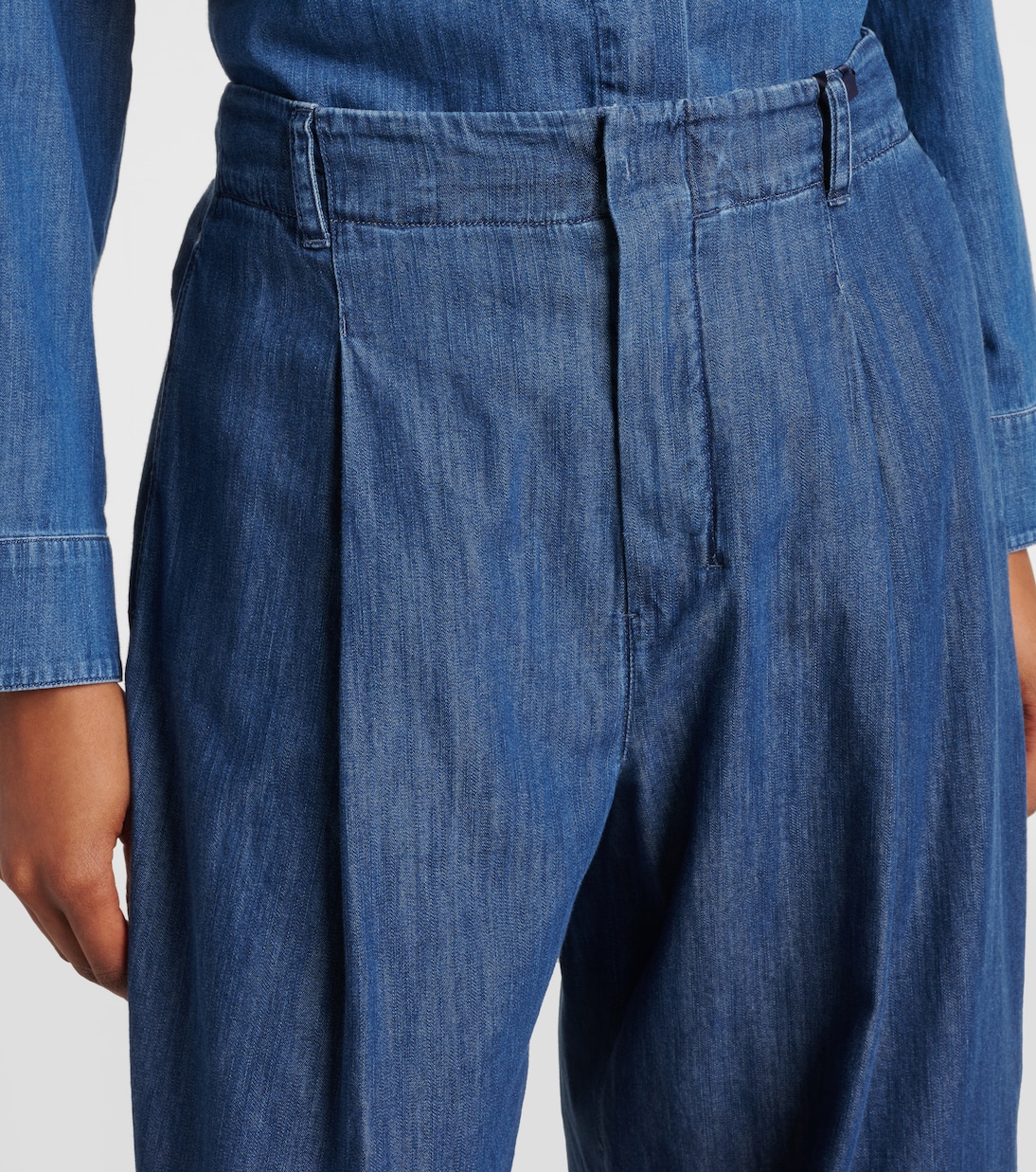 Weite Hose Sophie aus Denim | 'S Max Mara