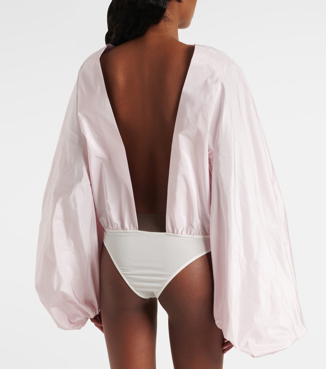 Balloon silk bodysuit | Alaïa