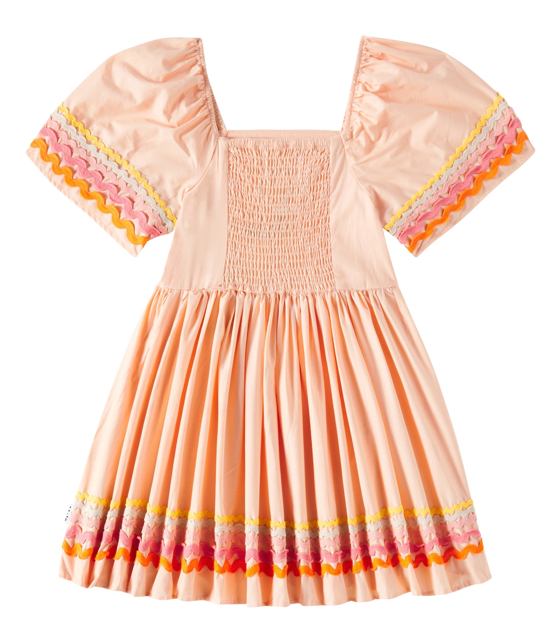 Clotilde shirred cotton dress | Molo