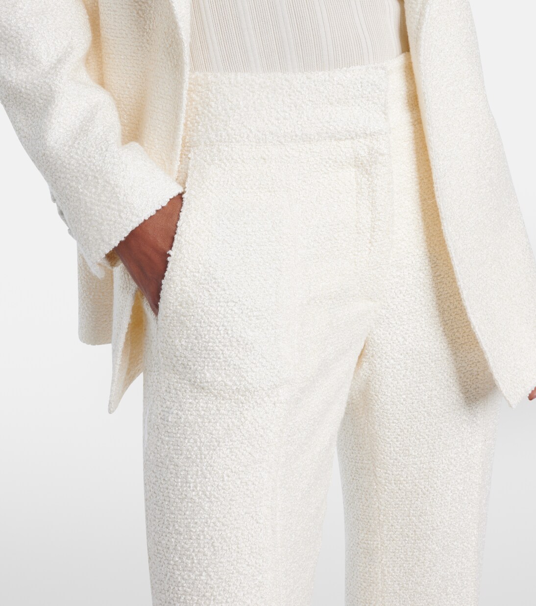 Pantalon évasé Rhein en soie | Gabriela Hearst