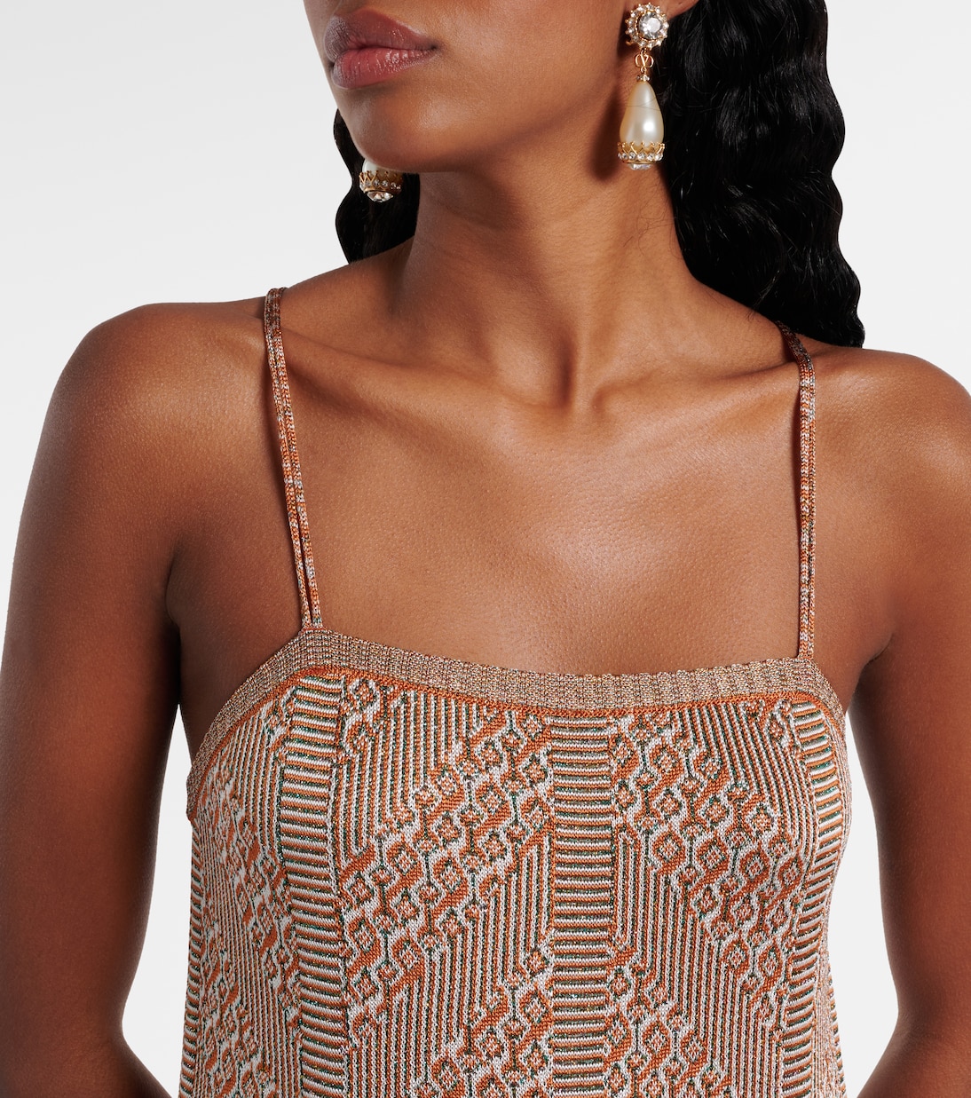 Maxikleid aus Jacquard | Valentino