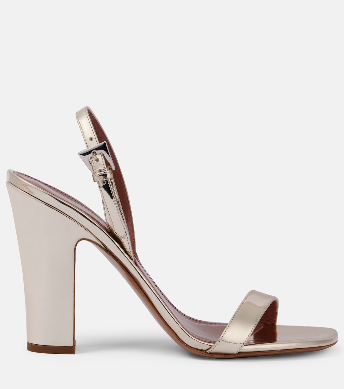 Sandalen Bea 100 aus Metallic-Leder | Paris Texas