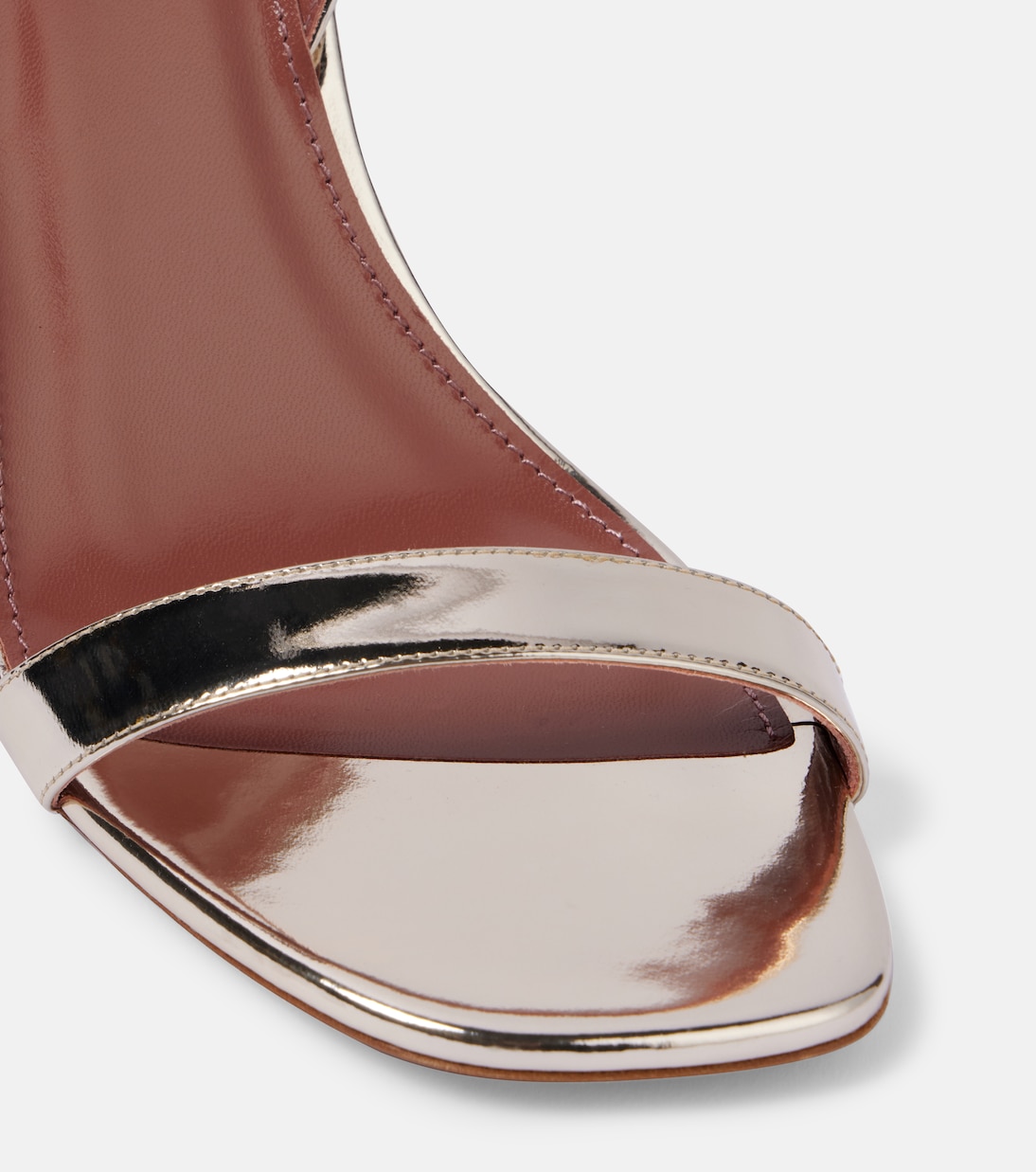 Sandalen Bea 100 aus Metallic-Leder | Paris Texas