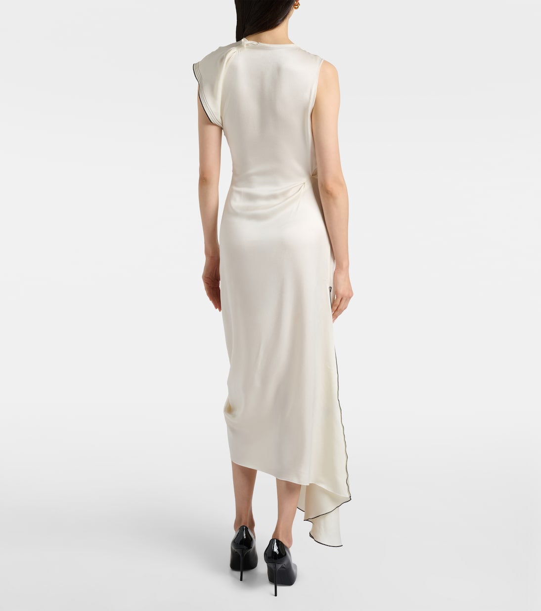 Midikleid aus Satin | Victoria Beckham