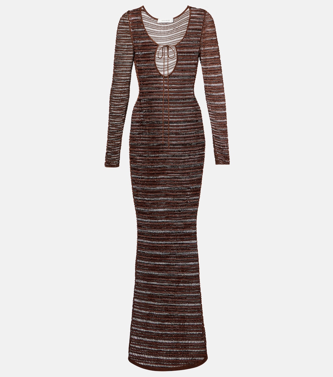 Maxikleid aus Strick | Aya Muse