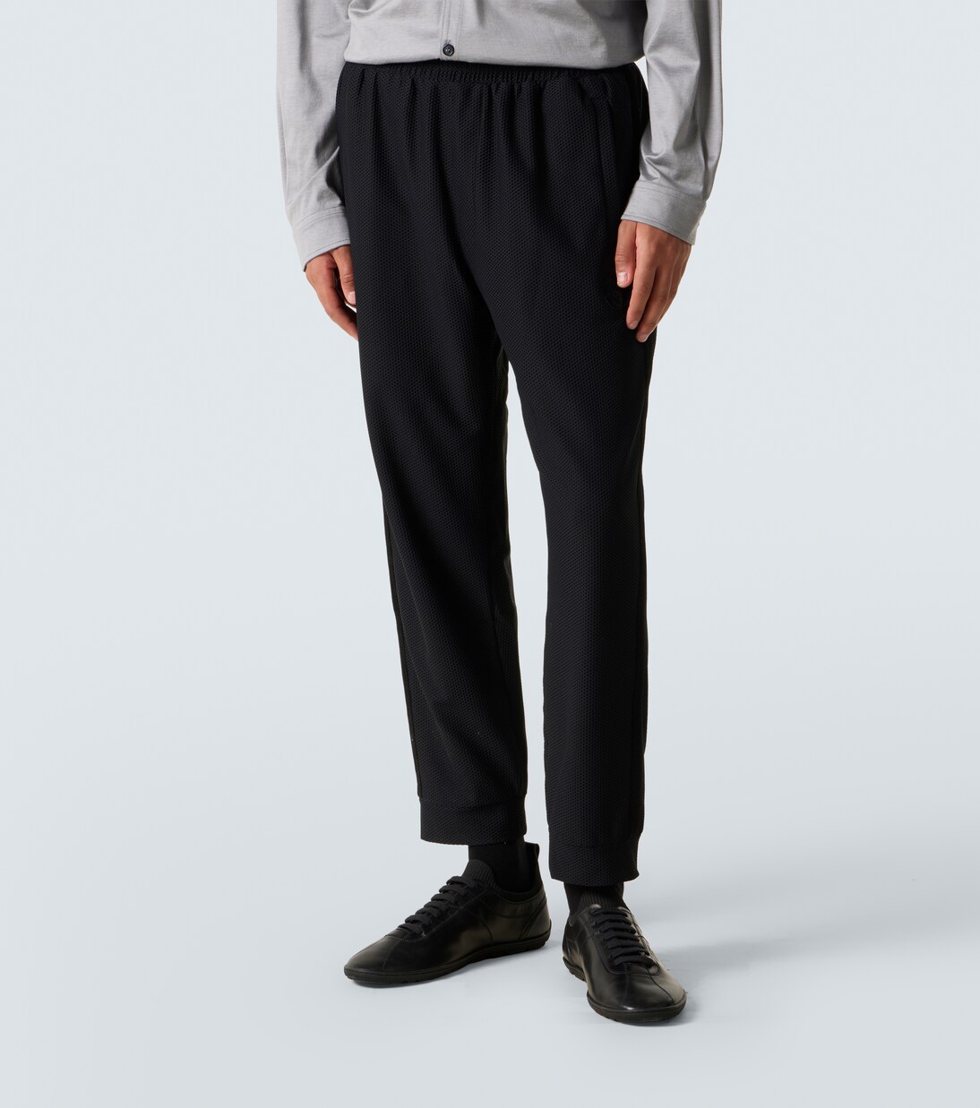Gaufré straight pants | Giorgio Armani