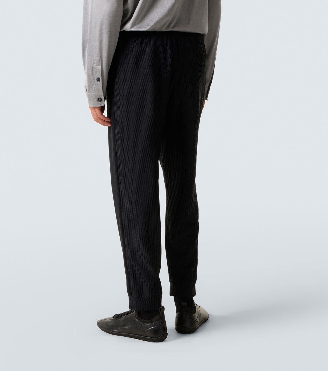 Gaufré straight pants | Giorgio Armani