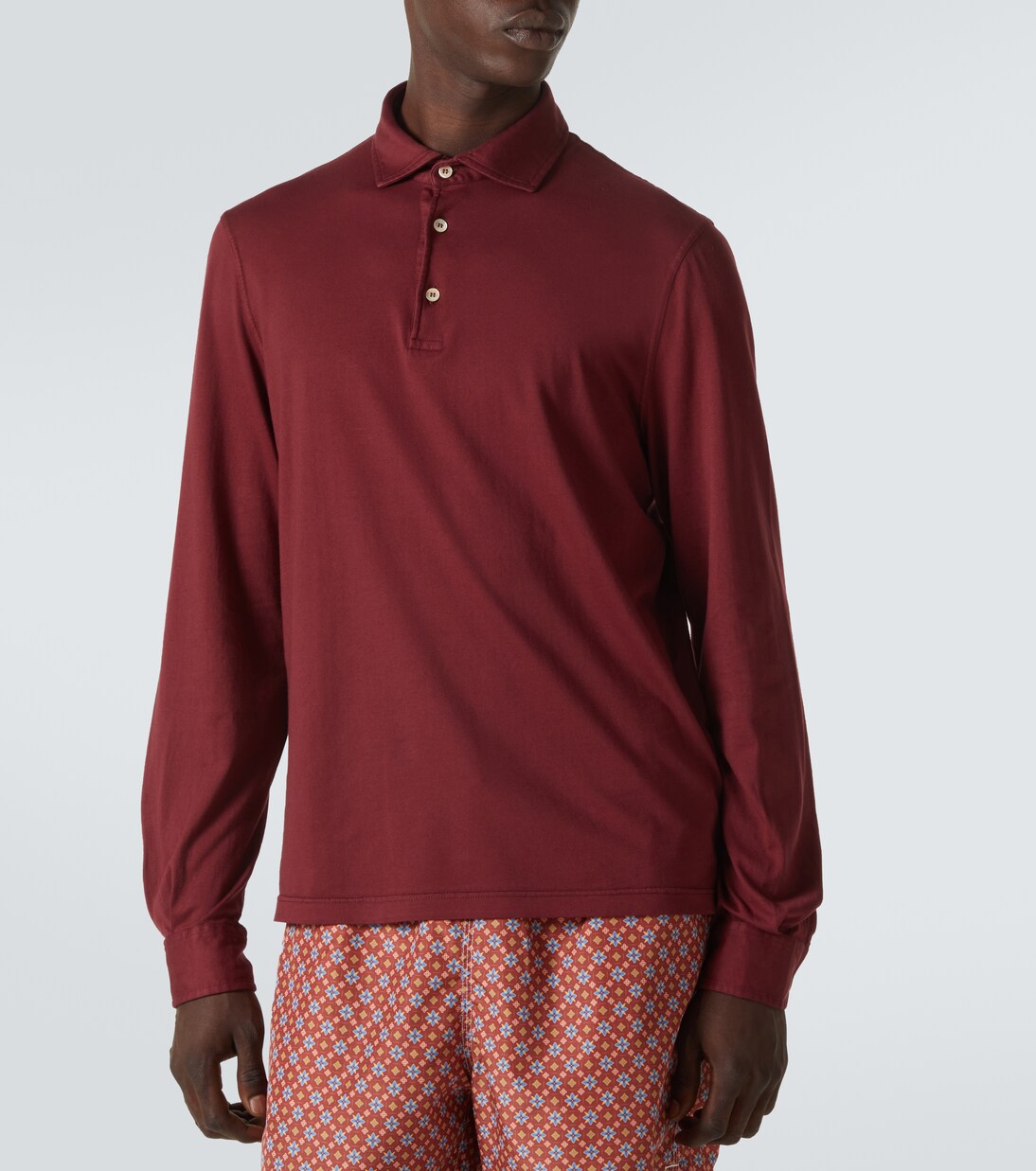 Zero cotton jersey polo shirt  | Fedeli