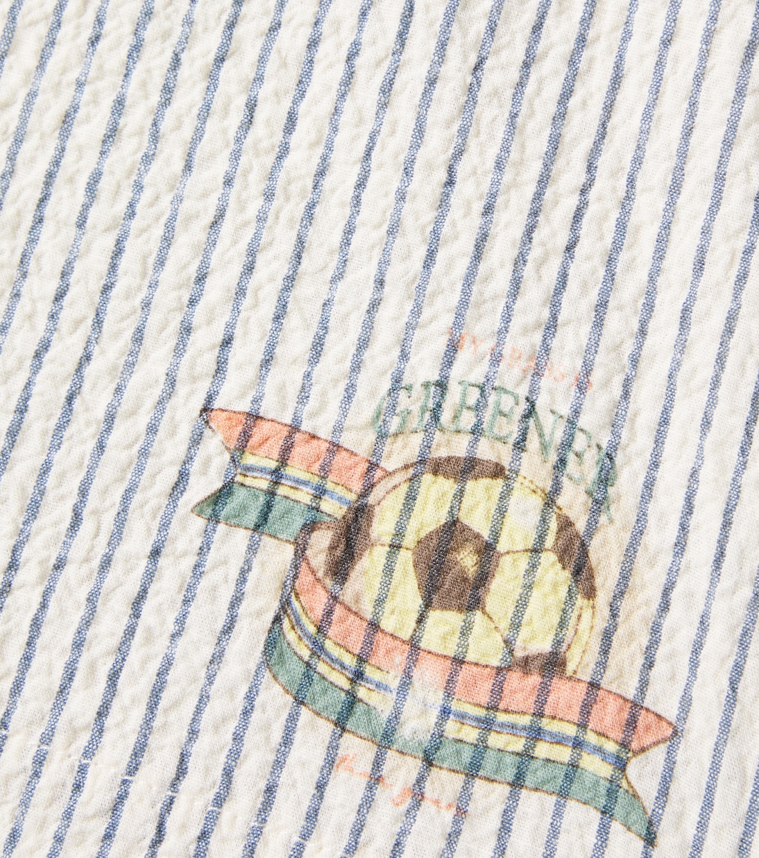 Elliot striped cotton shorts | Konges Sløjd