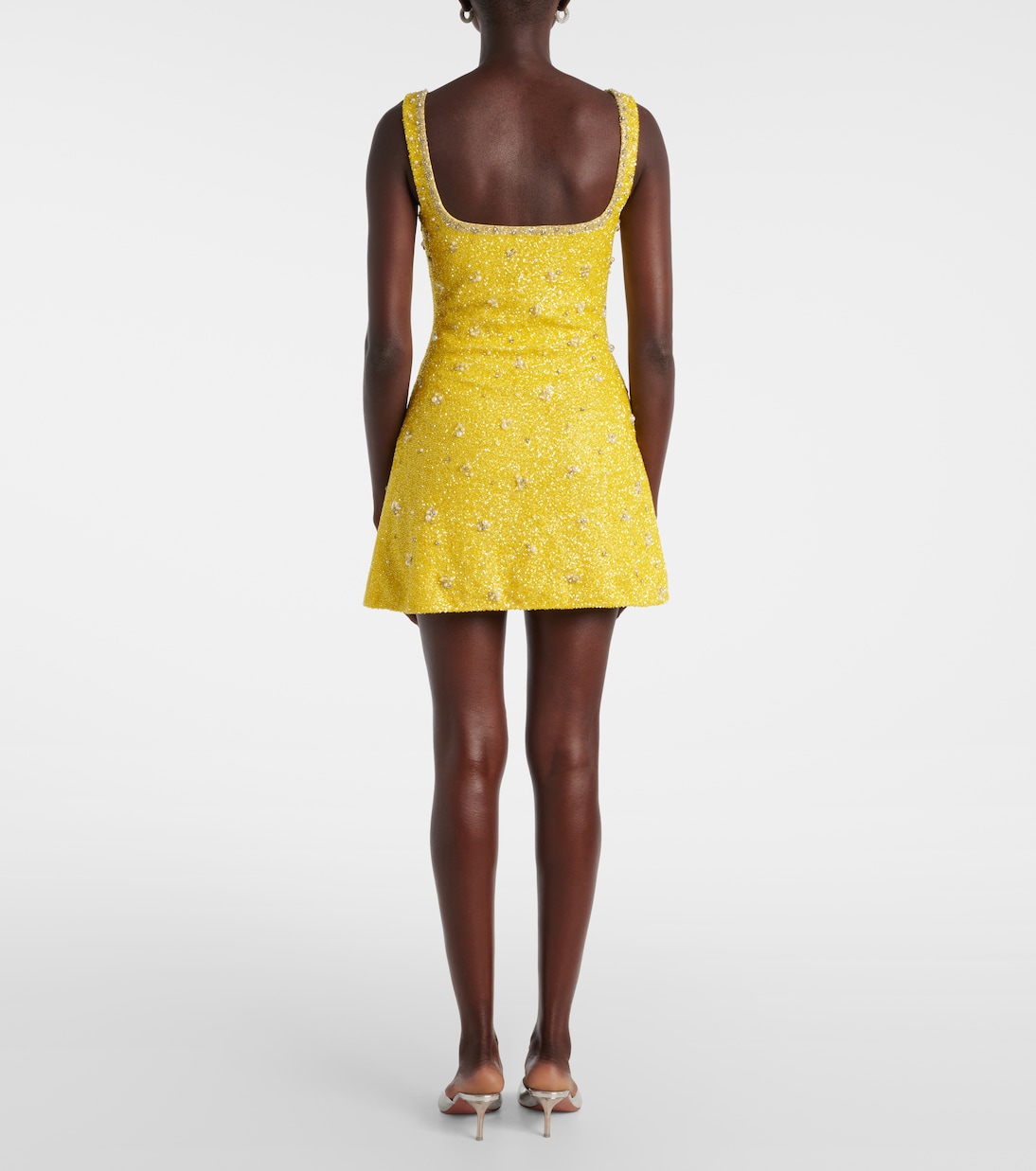 Verziertes Minikleid Crystal | Clio Peppiatt