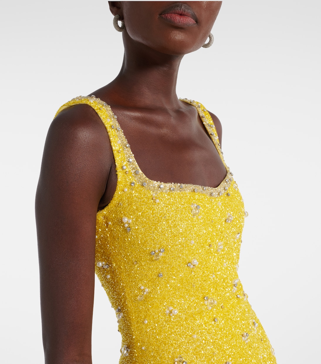 Verziertes Minikleid Crystal | Clio Peppiatt