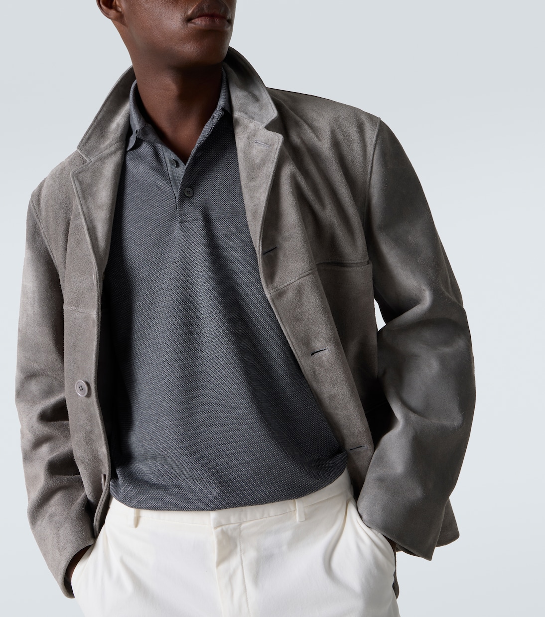 Polohemd aus Baumwolle und Seide | Zegna