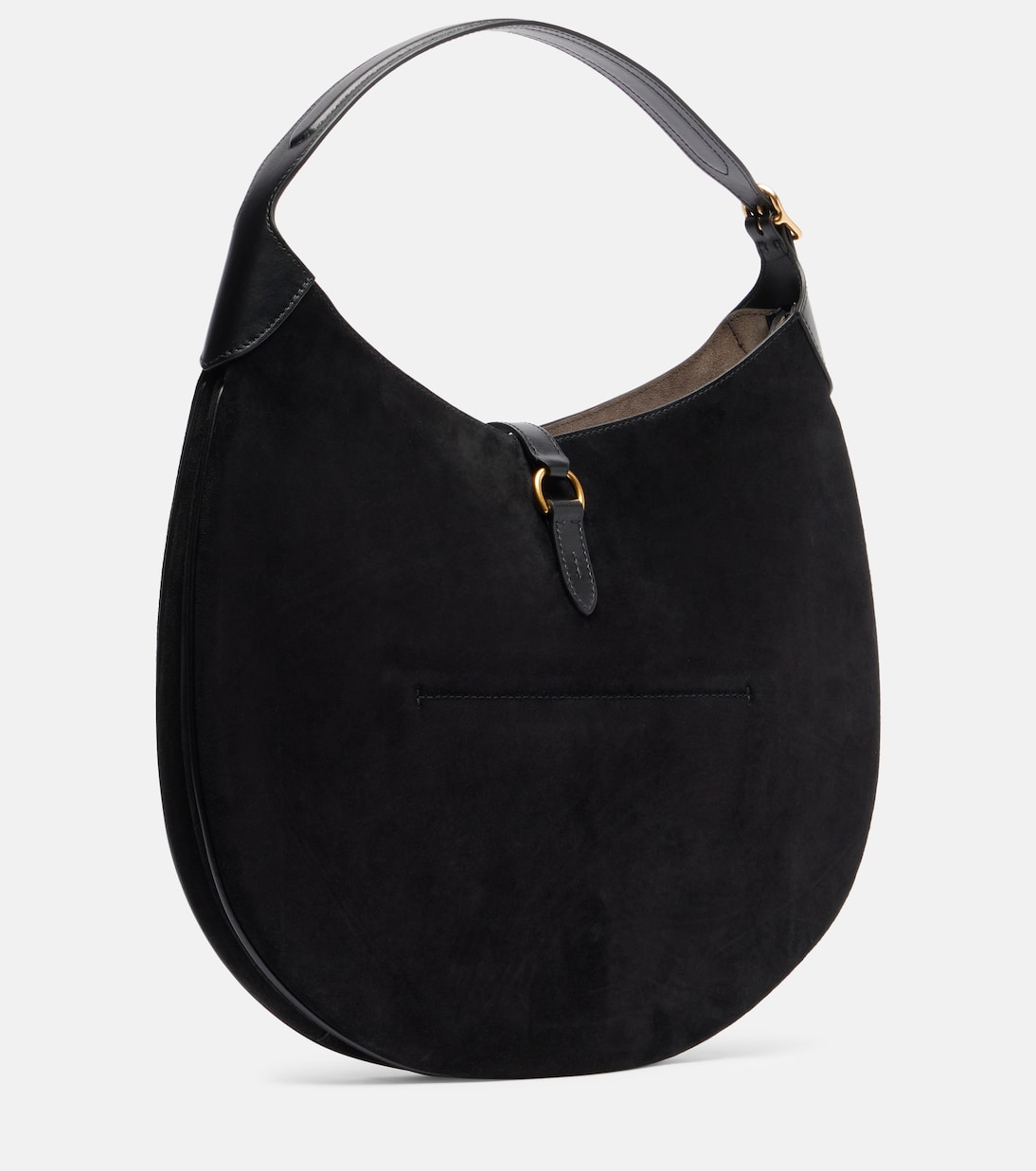 Large suede shoulder bag | Polo Ralph Lauren