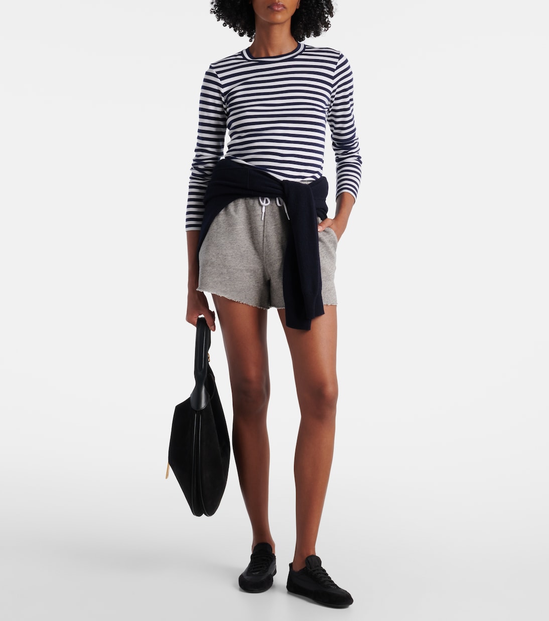 Large suede shoulder bag | Polo Ralph Lauren