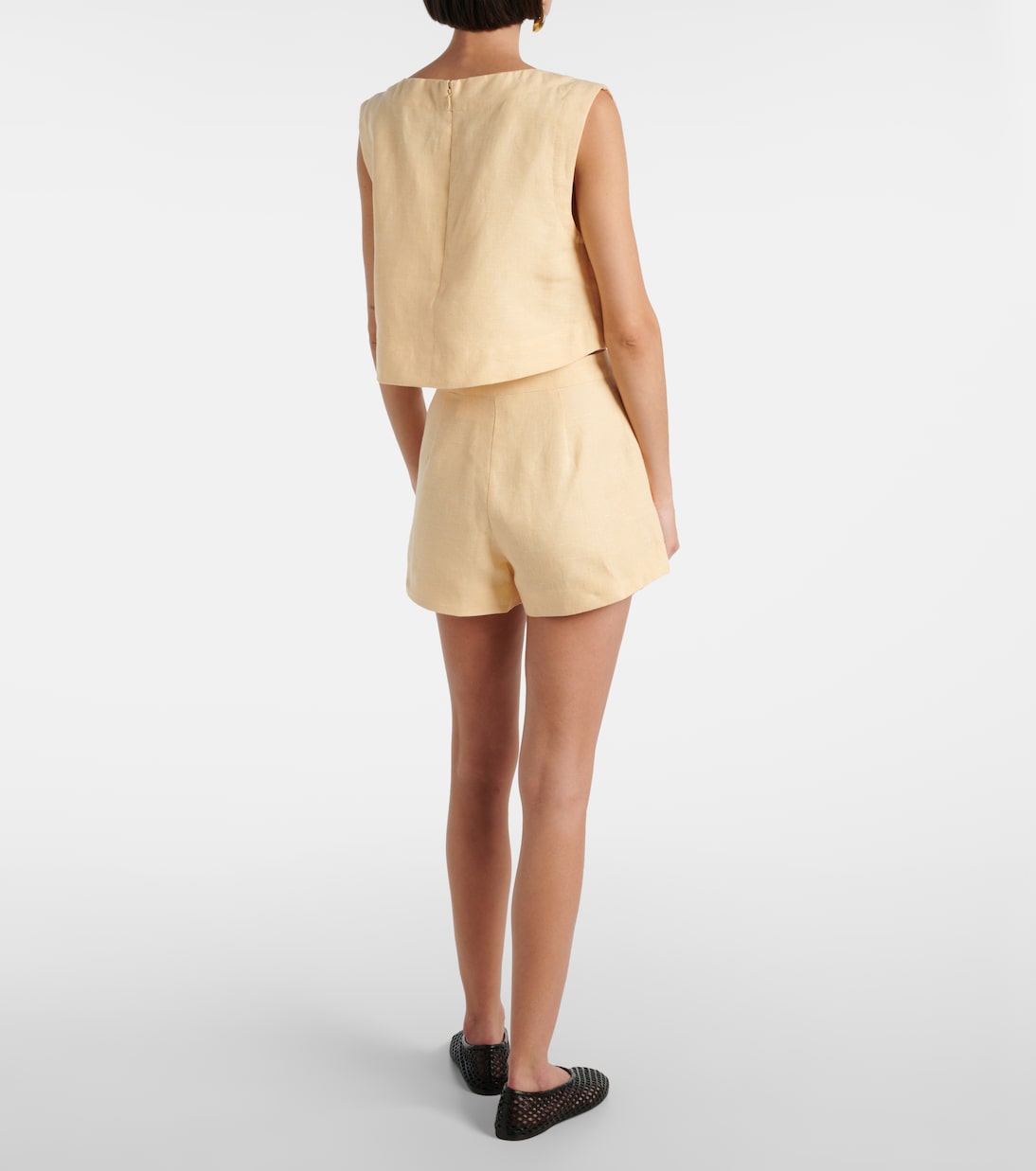 Rosalie linen shorts | Posse
