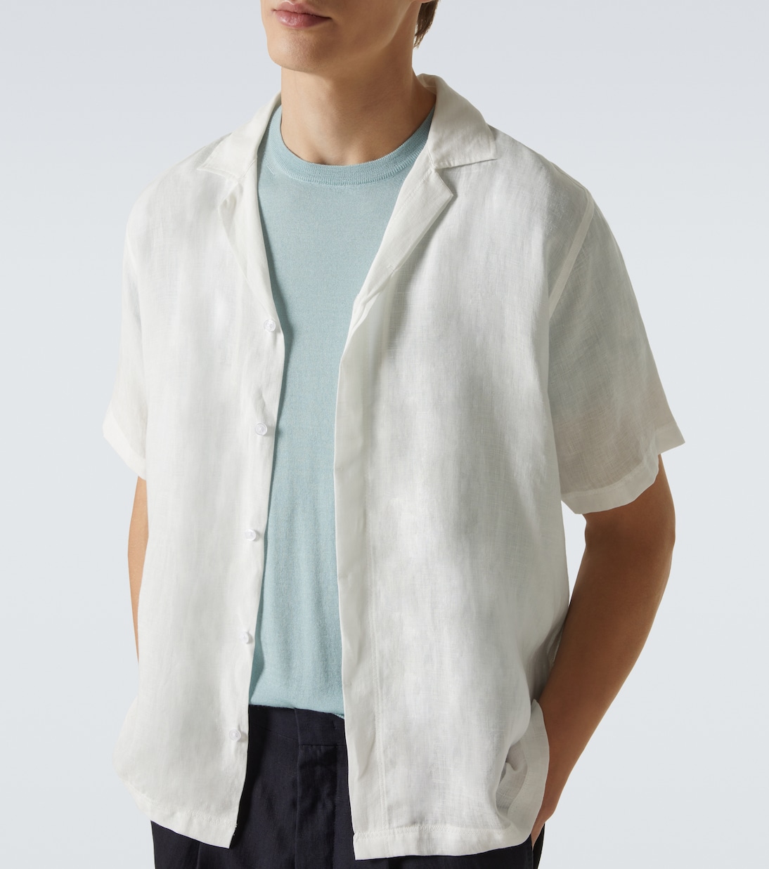 Maitan linen shirt | Orlebar Brown