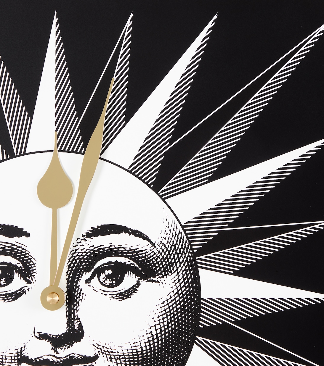 Grande Sole metal wall clock | Fornasetti