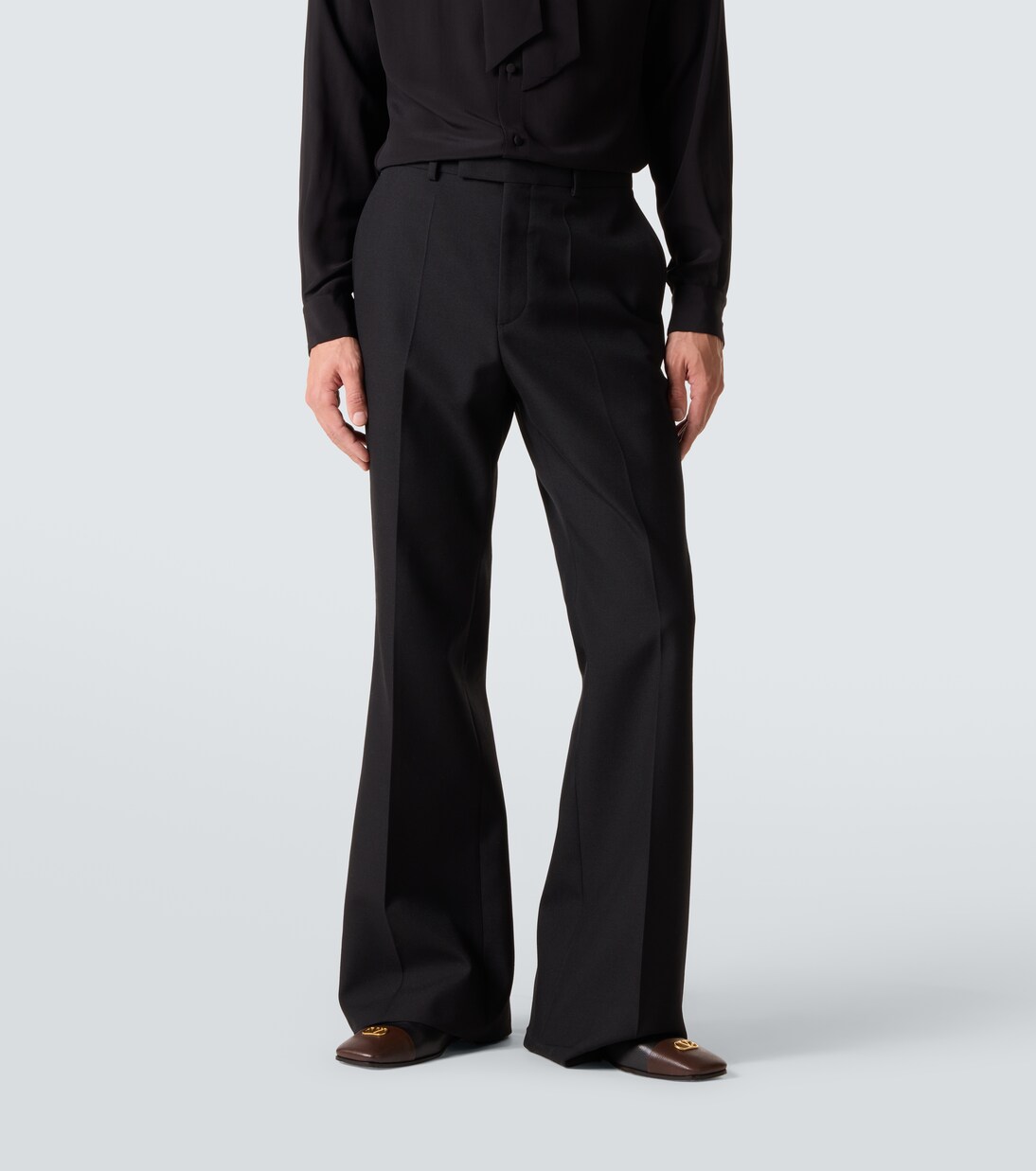 High-Rise-Schlaghose | Valentino