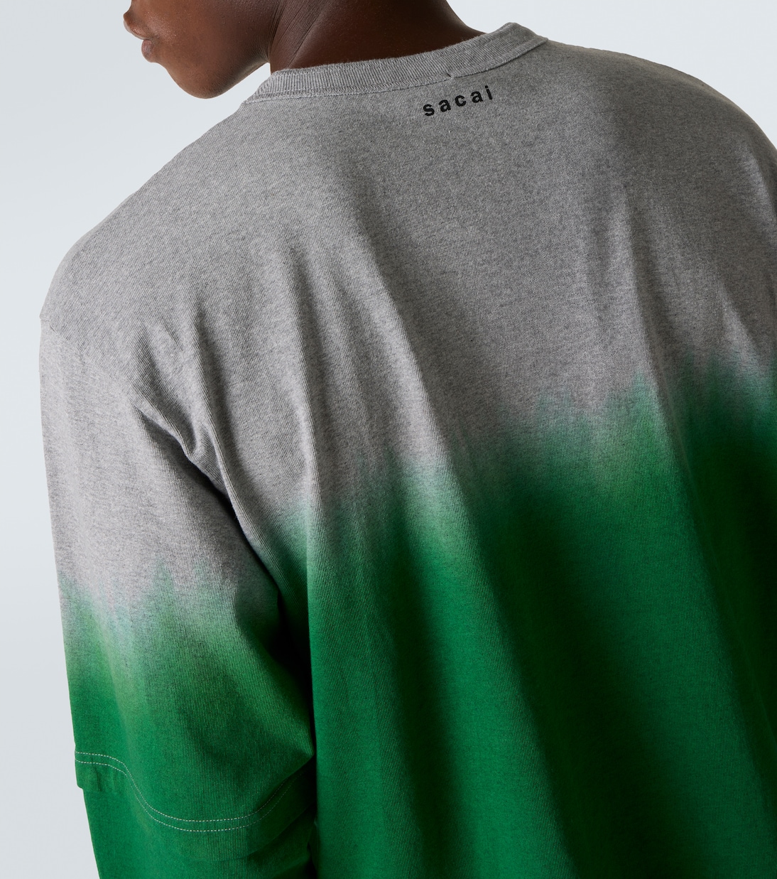 Dyed cotton sweatshirt | Sacai