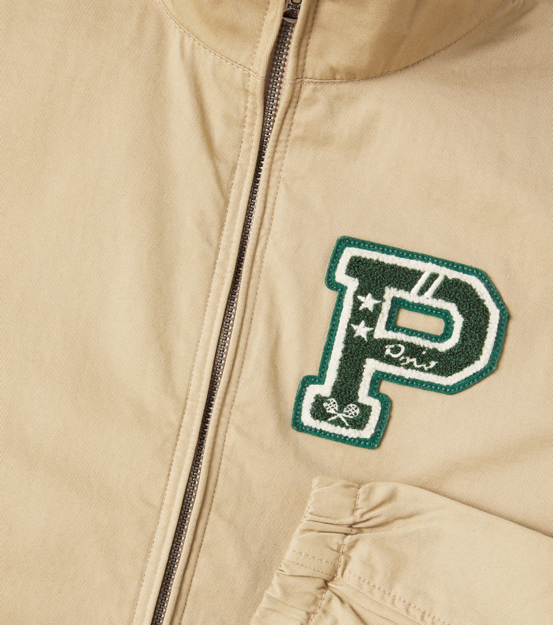 Patch-appliqué cotton twill jacket | Polo Ralph Lauren Kids
