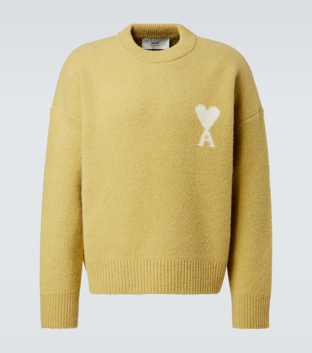 Ami de Cœur alpaca and wool-blend sweater | Ami Paris