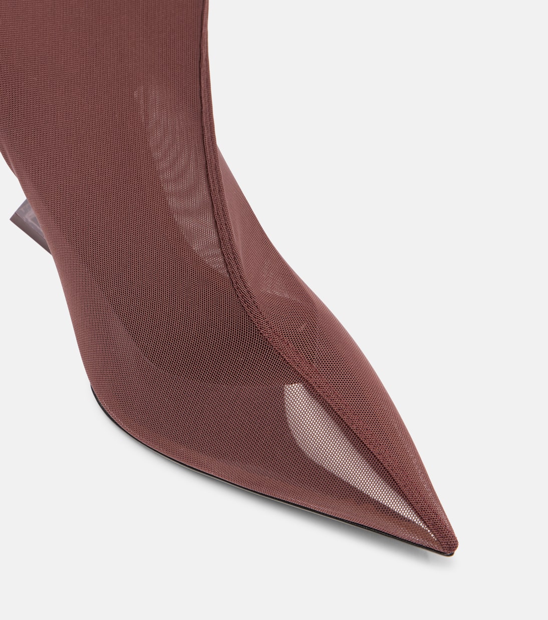 Cheopissima 105 mesh over-the-knee boots | The Attico