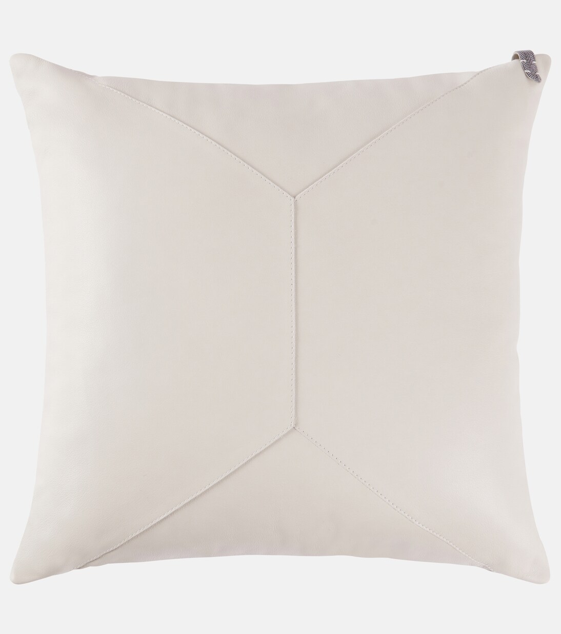 Monili leather cushion | Brunello Cucinelli