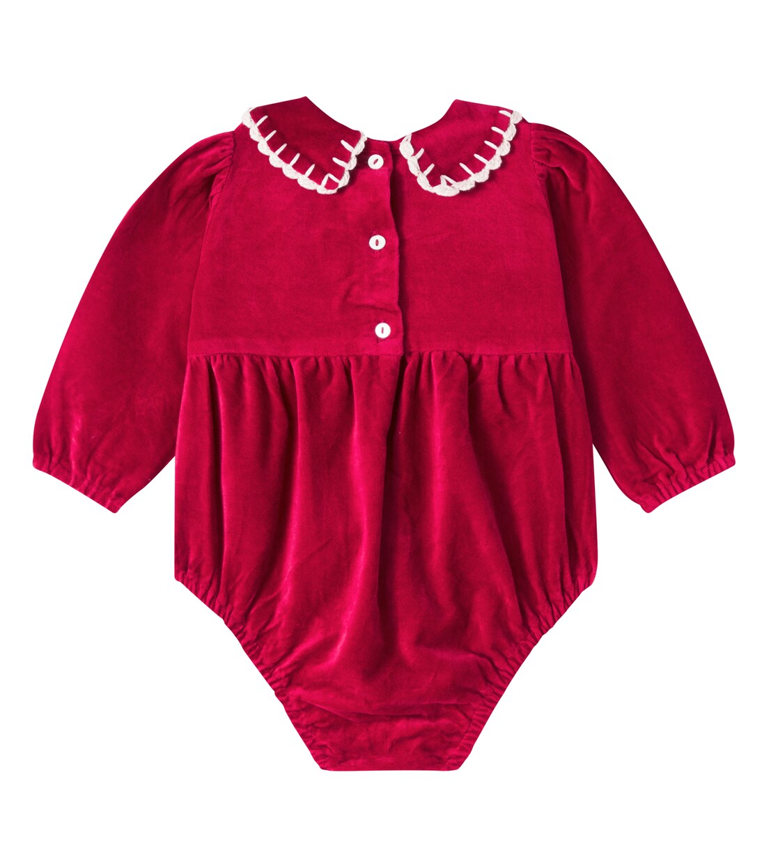 Baby Millie embroidered cotton bodysuit | Bebe Organic