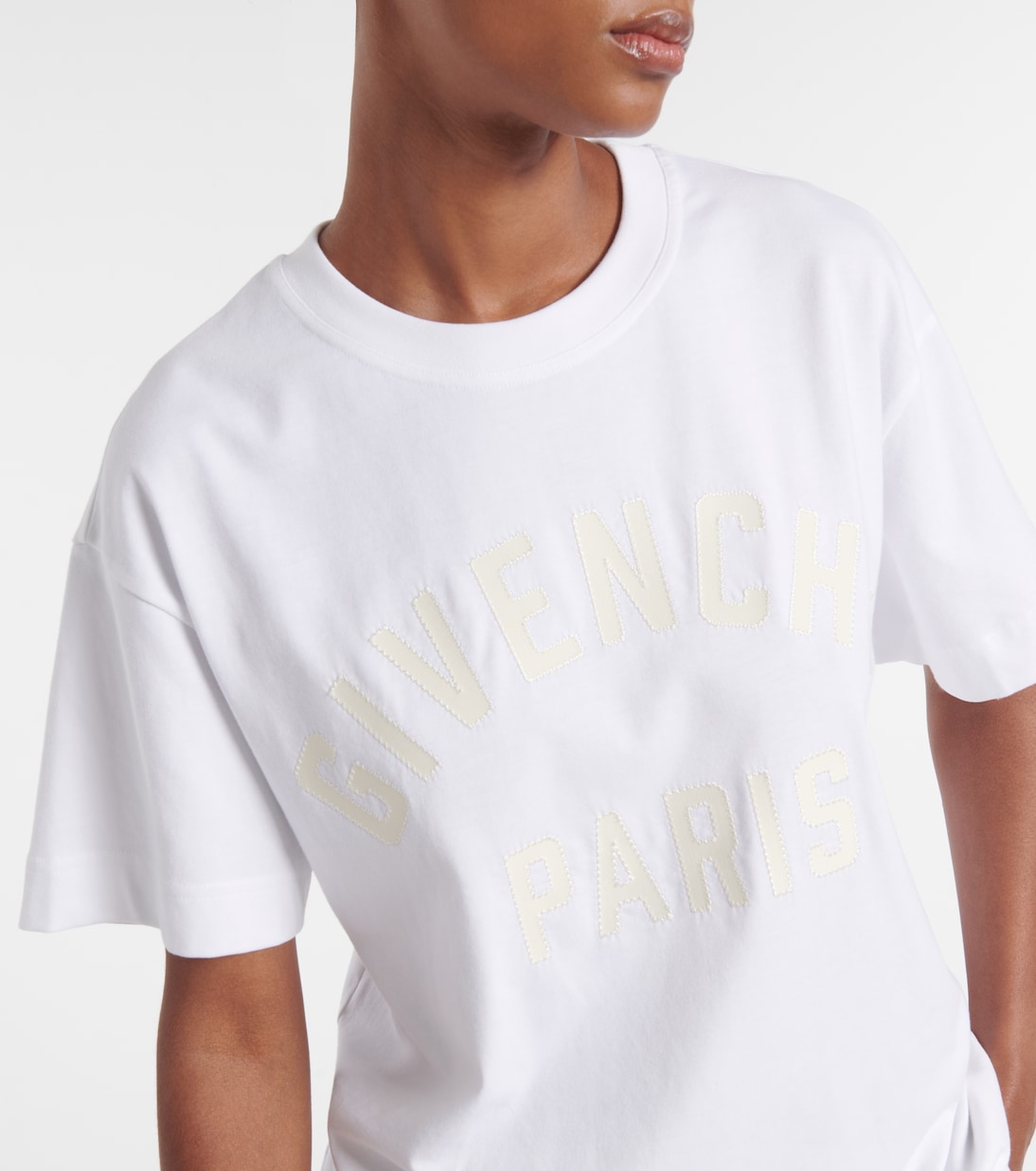 T-Shirt Paris aus Baumwoll-Jersey | Givenchy