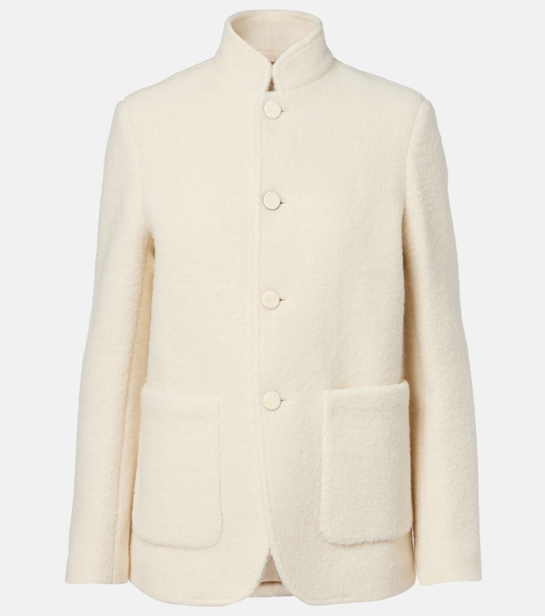 Spagna alpaca, wool, and silk jacket | Loro Piana