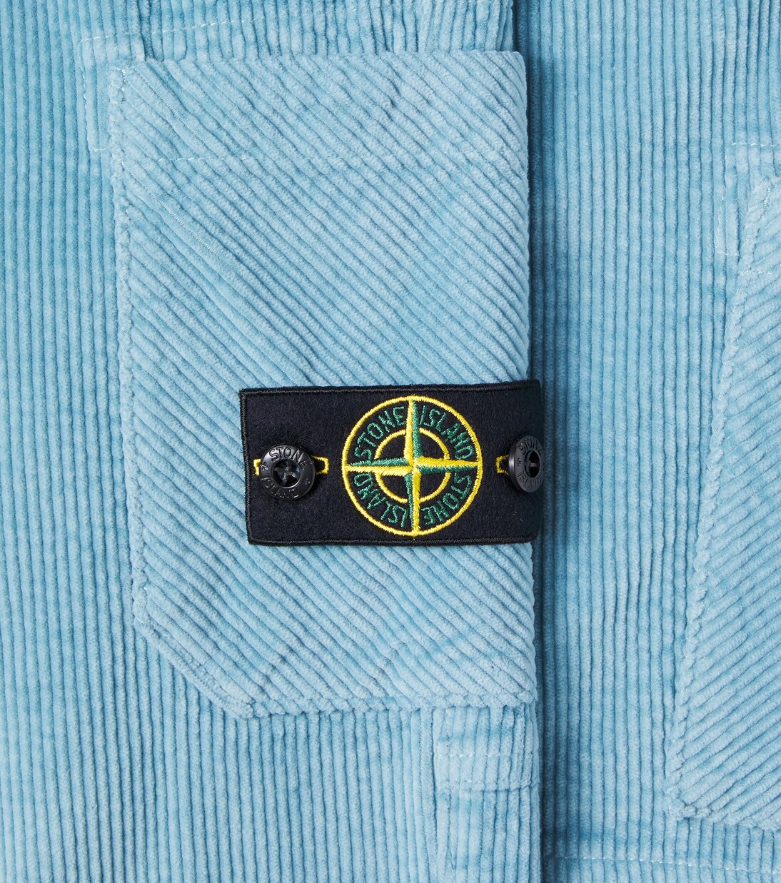 Compass cotton-blend corduroy cargo pants | Stone Island Junior