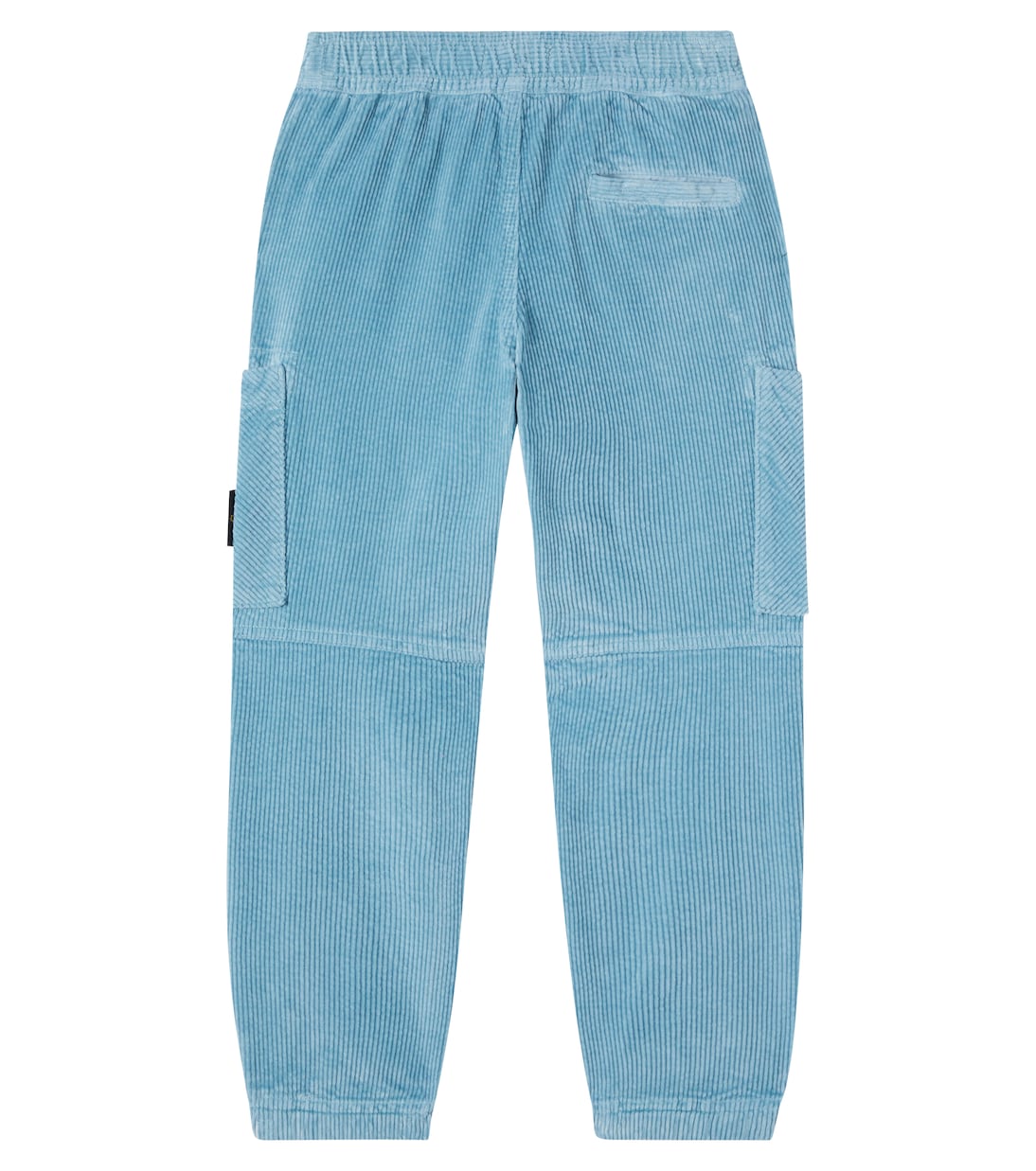 Compass cotton-blend corduroy cargo pants | Stone Island Junior