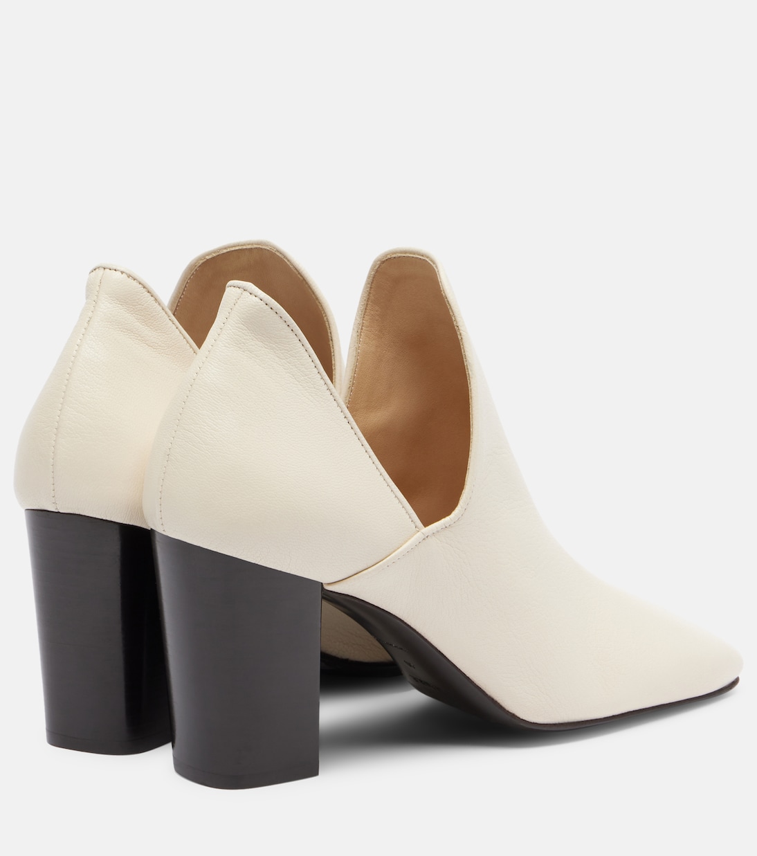 Pumps D'Orsay 80 aus Leder | Lemaire
