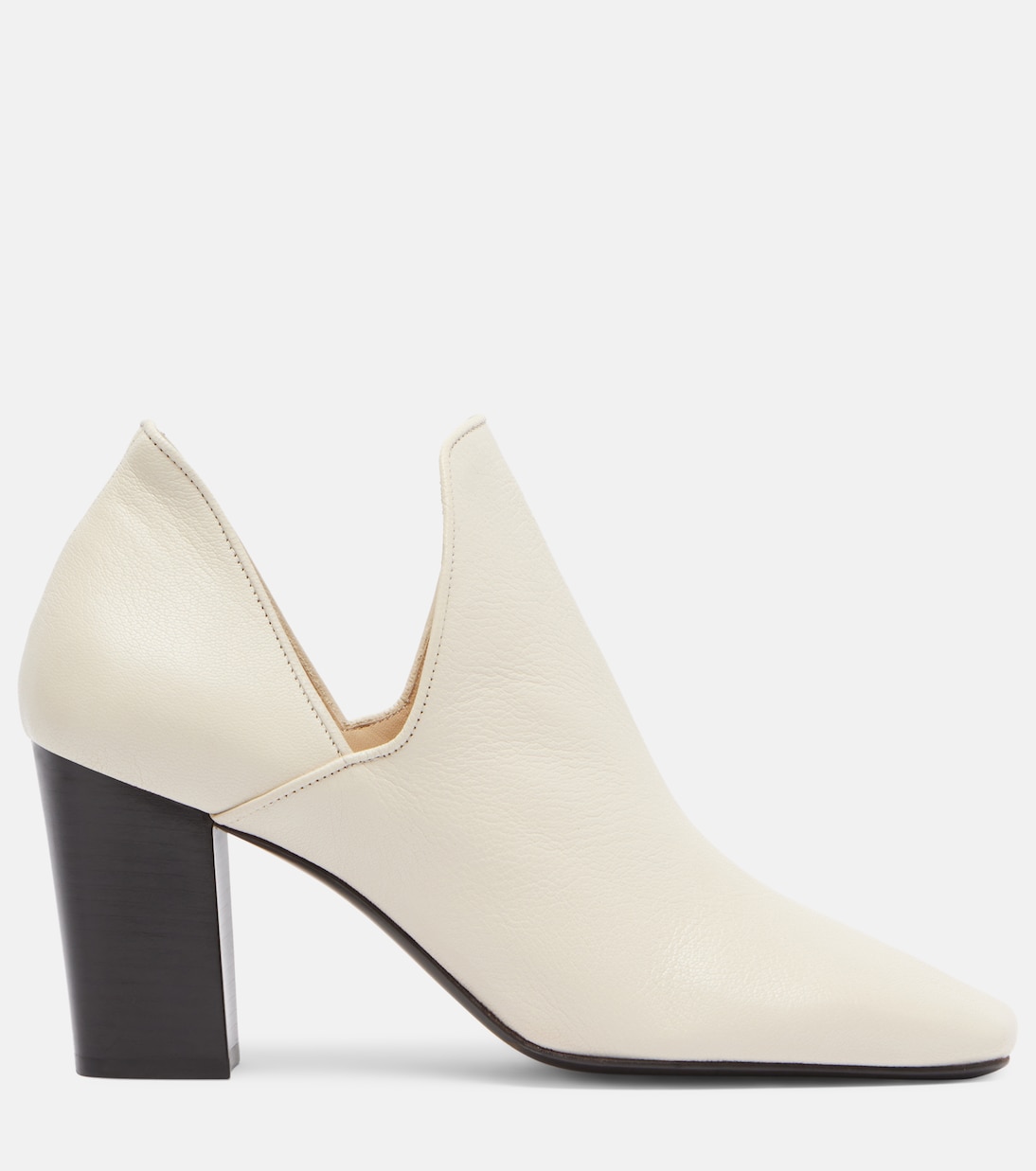 Pumps D'Orsay 80 aus Leder | Lemaire