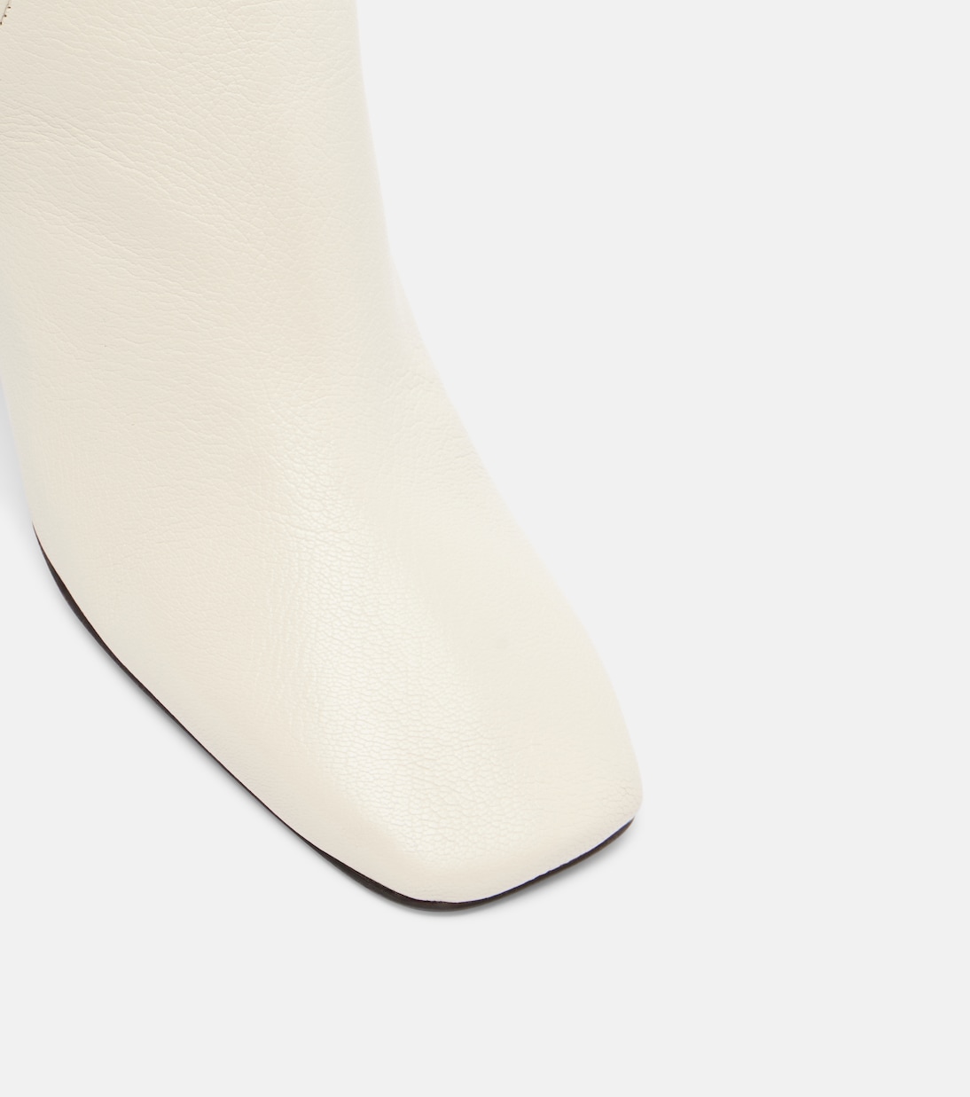 Pumps D'Orsay 80 aus Leder | Lemaire