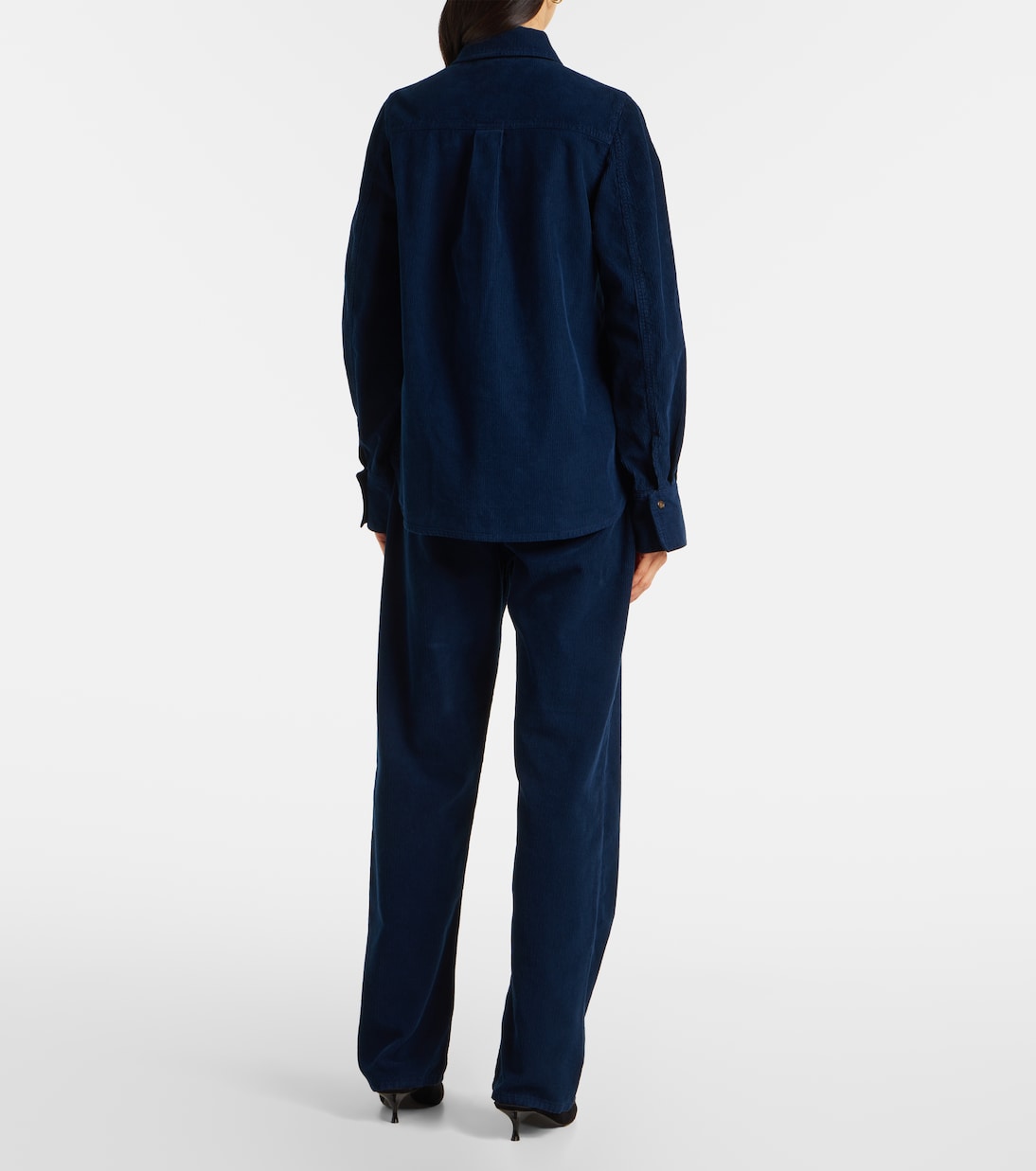 Hemd aus Baumwoll-Cord | Victoria Beckham