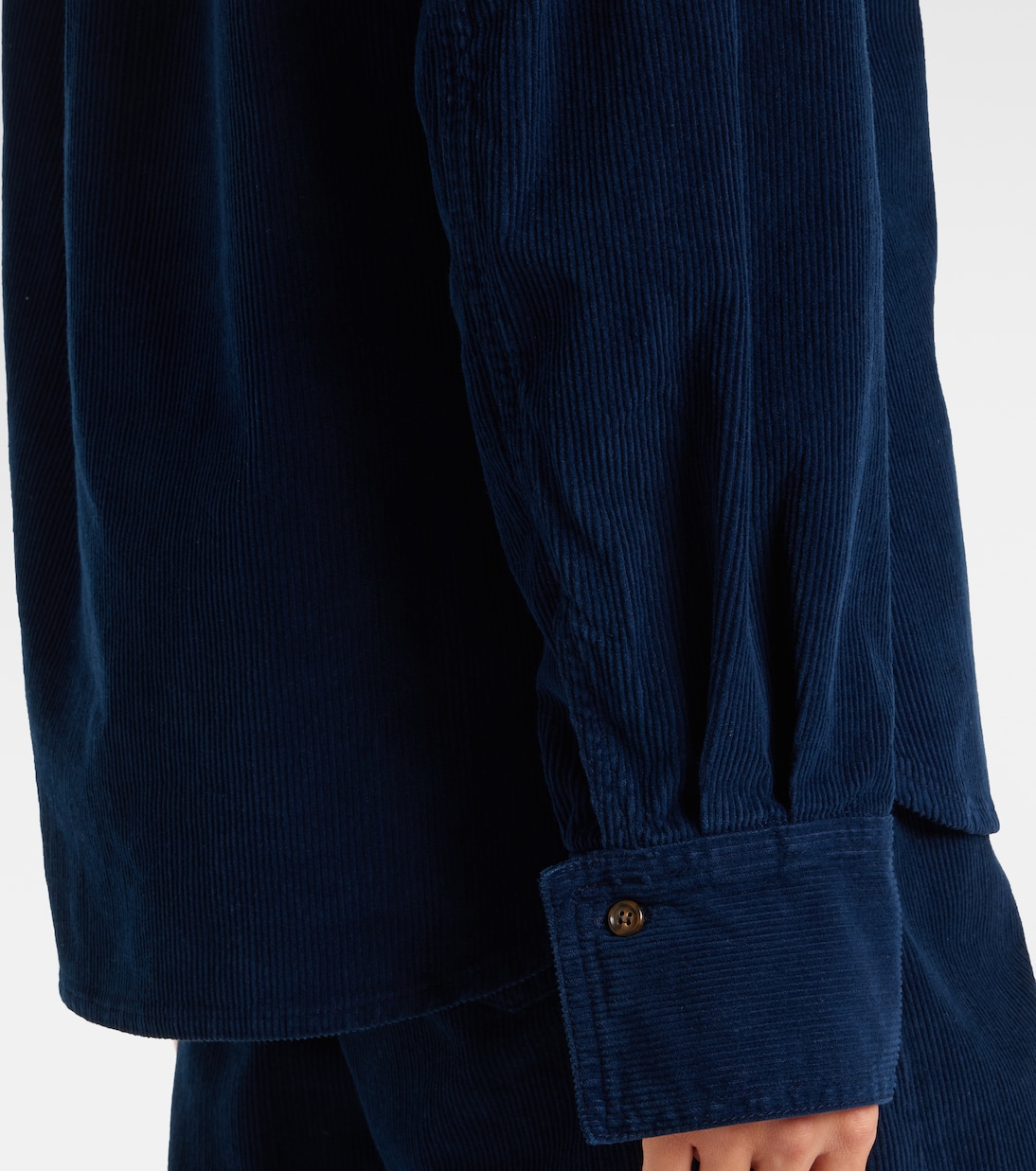 Hemd aus Baumwoll-Cord | Victoria Beckham