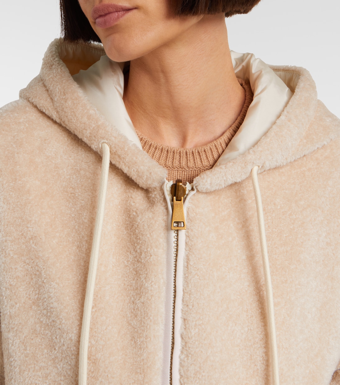 Terry zip-up hoodie | Moncler