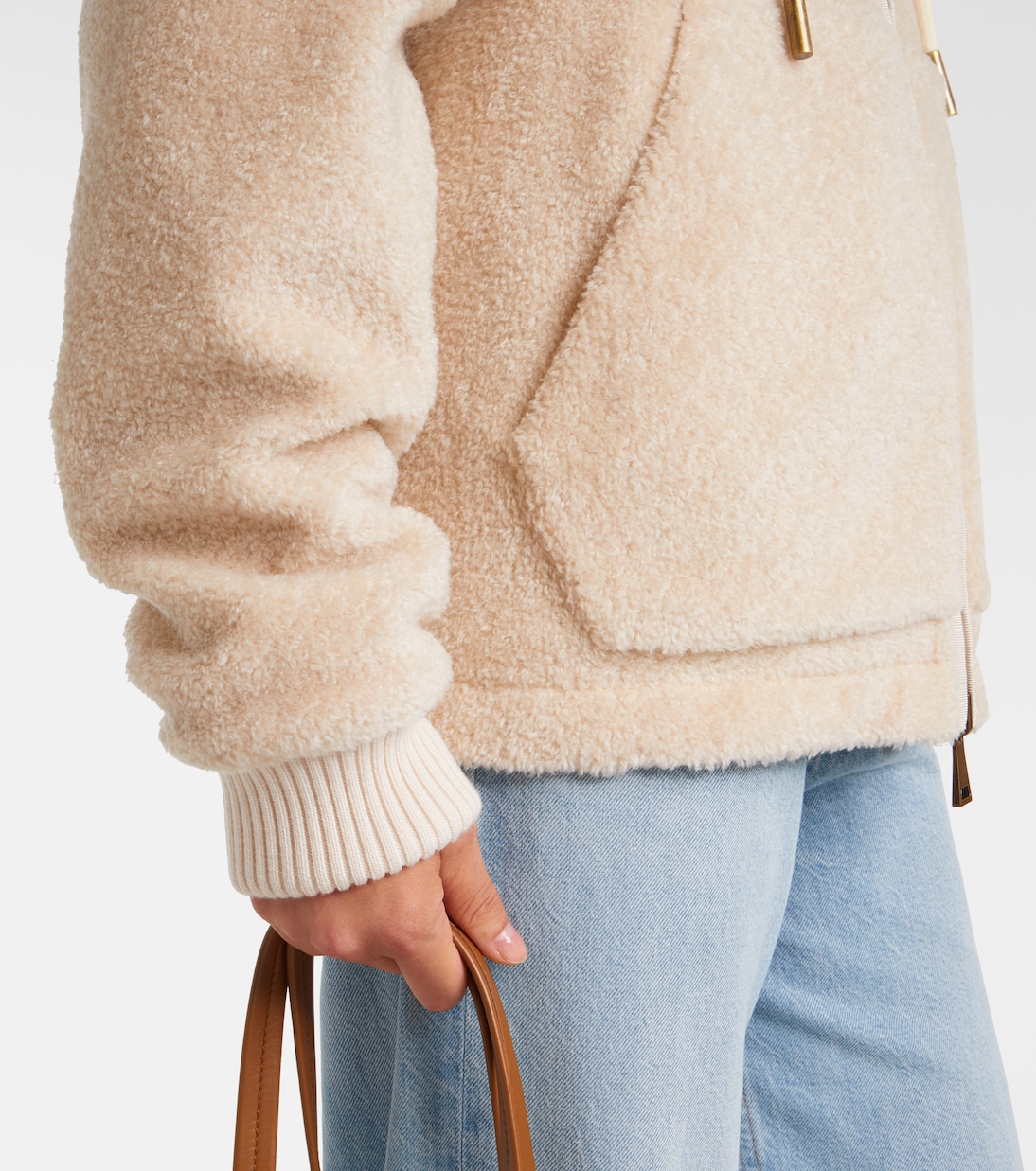 Terry zip-up hoodie | Moncler