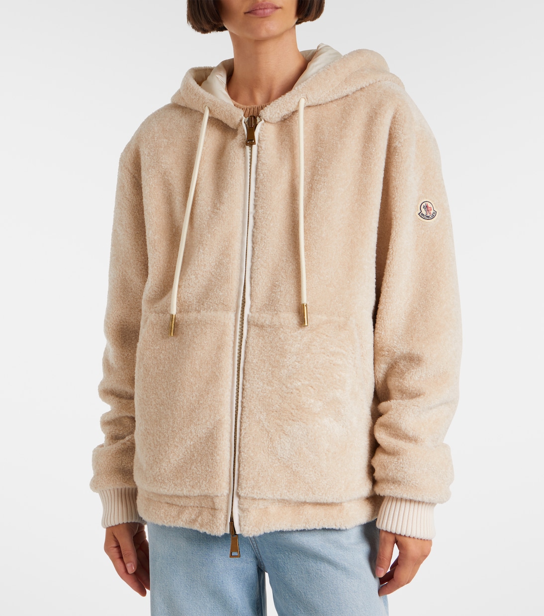 Terry zip-up hoodie | Moncler
