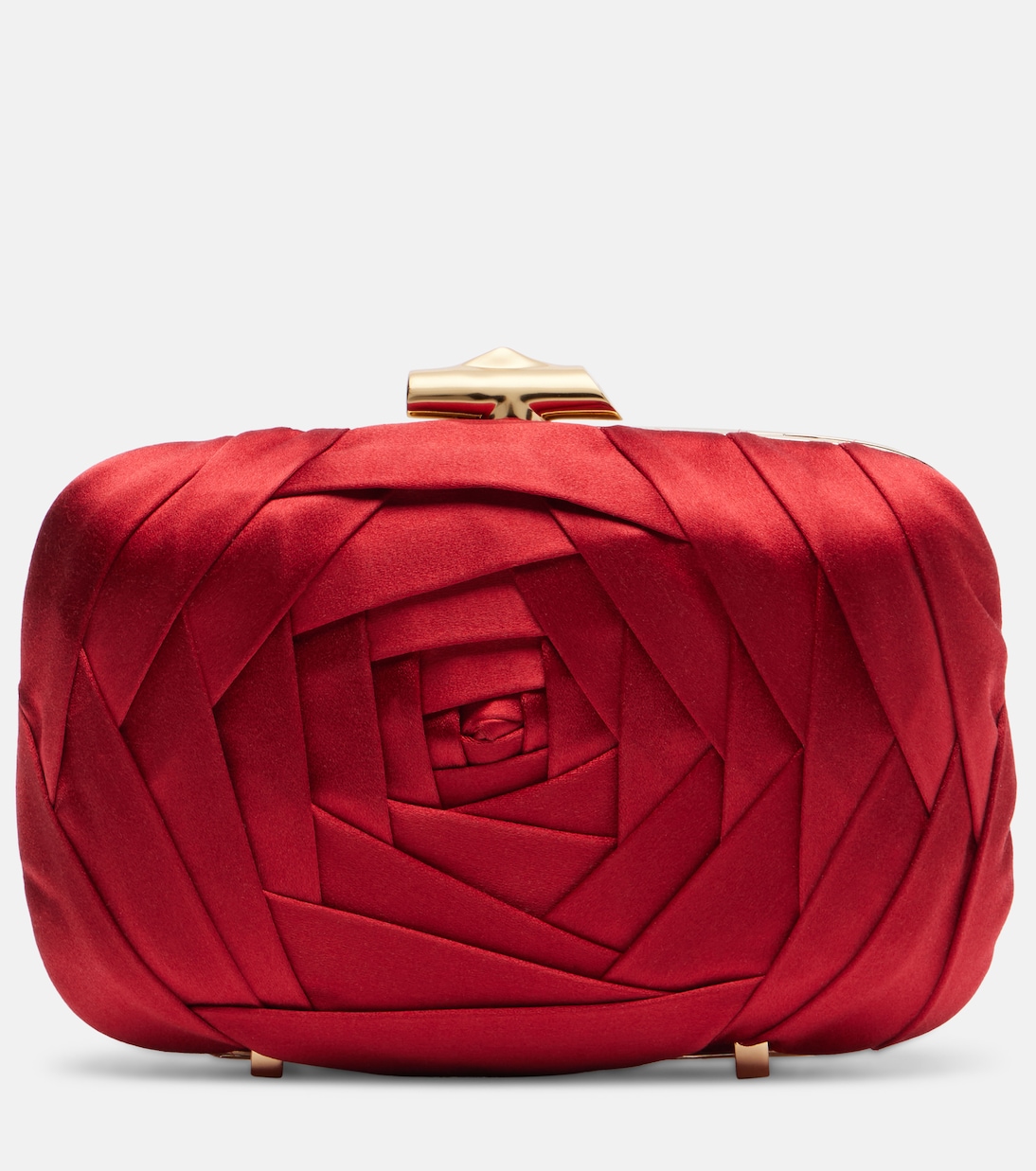 Rose Vivier satin clutch | Roger Vivier