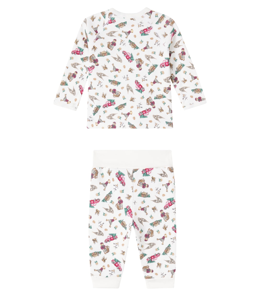 Baby Polo Bear printed cotton gift set | Polo Ralph Lauren Kids